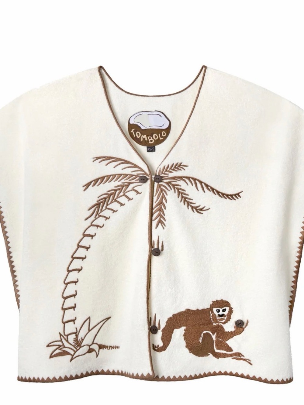 Tombolo 'Monkey Business' Hand Towel Top
